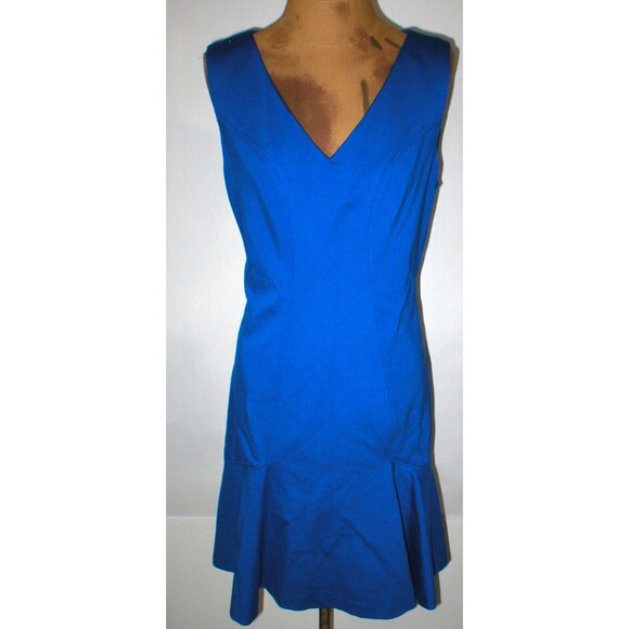 New Womens 12 NWT Designer Dress Carla Diane Von Furstenberg Blue Star Sapphire - Picture 2 of 12